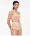 Soutien gorge sans armatures grande taille Chantelle Smooth Lines beige doré C11N80 01N 4